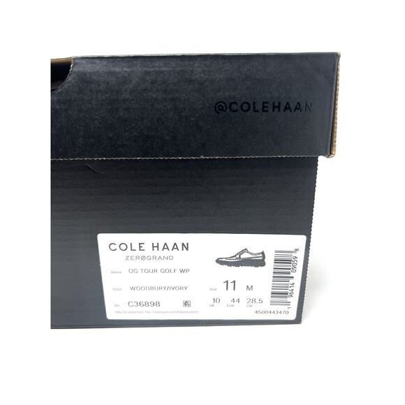 Cole Haan Mens Original Grand Tour Oxford Golf Shoes Wing Tips Size 11 C36898 main image 14